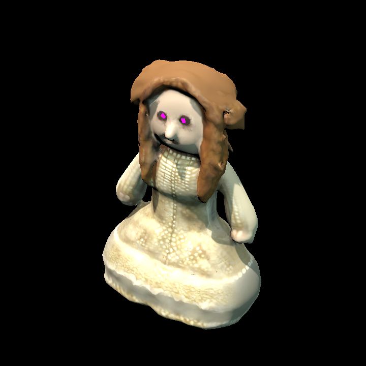 Rag doll angel (glowing eyes)