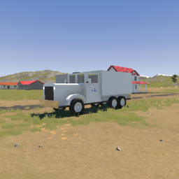 Ex-Military Apparatus Lonely Fields  Farms Grain Truck