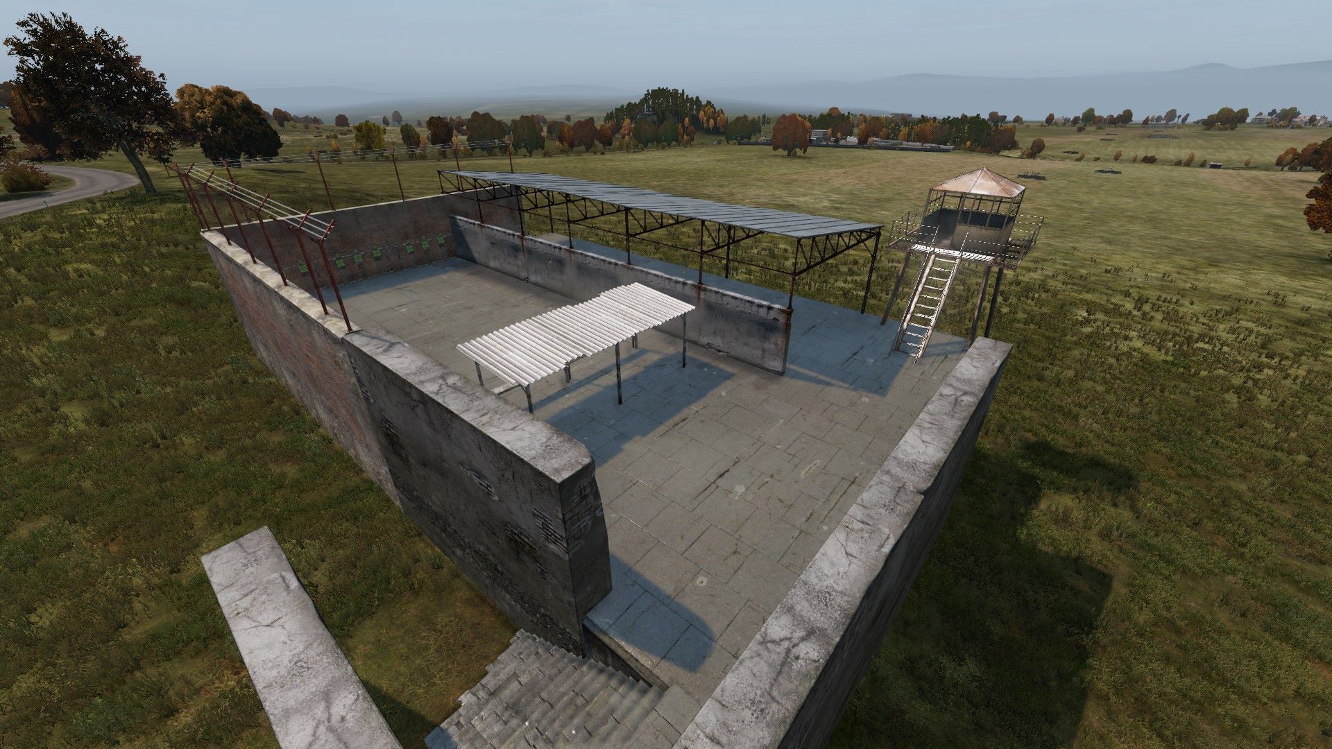 Shooting Range pistol and 1,000m long range