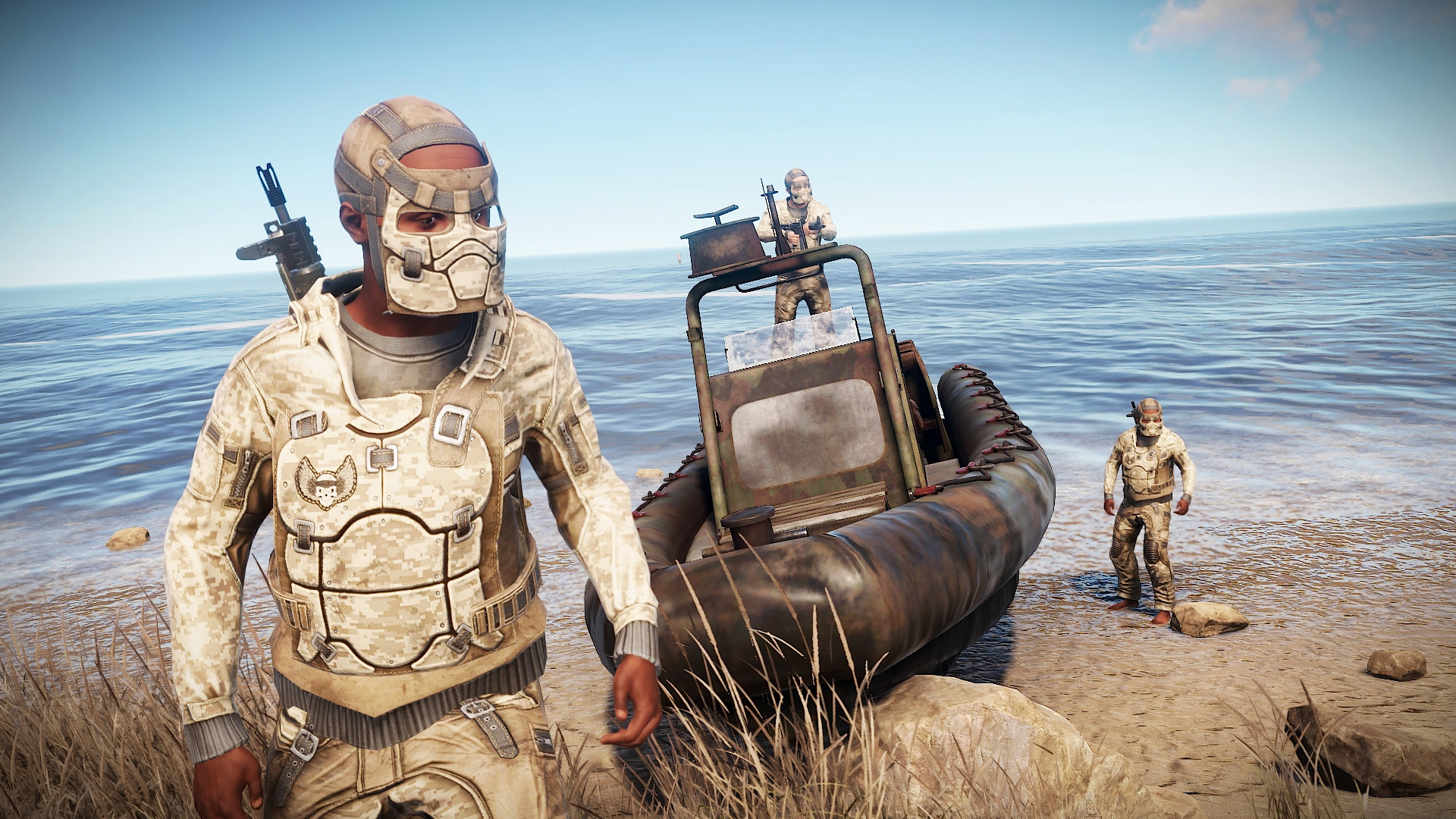 Desert Raiders Facemask