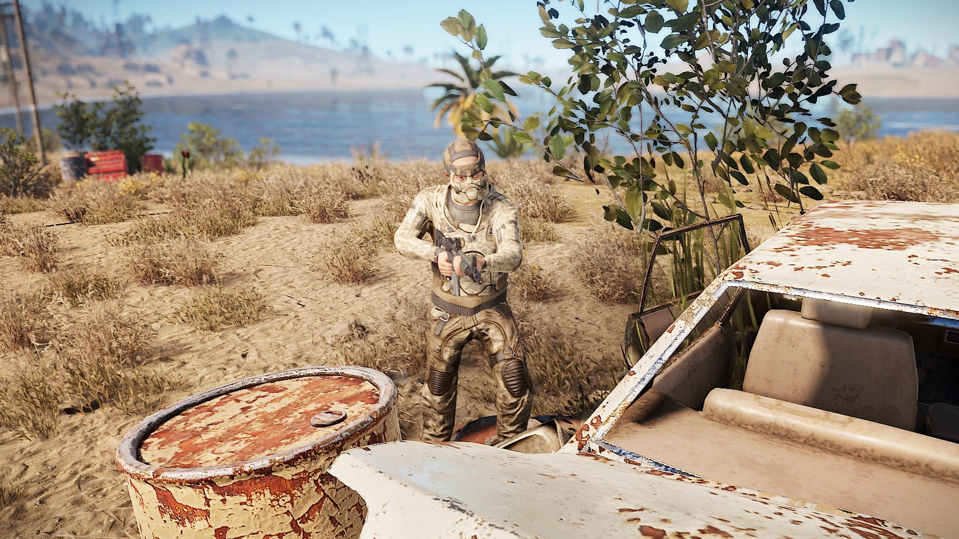 Desert Raiders Facemask