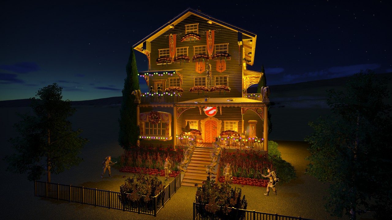Hamilton Halloween House