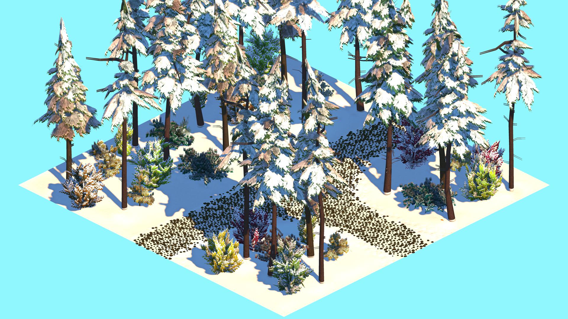 Snow Road - 3 Way.tile