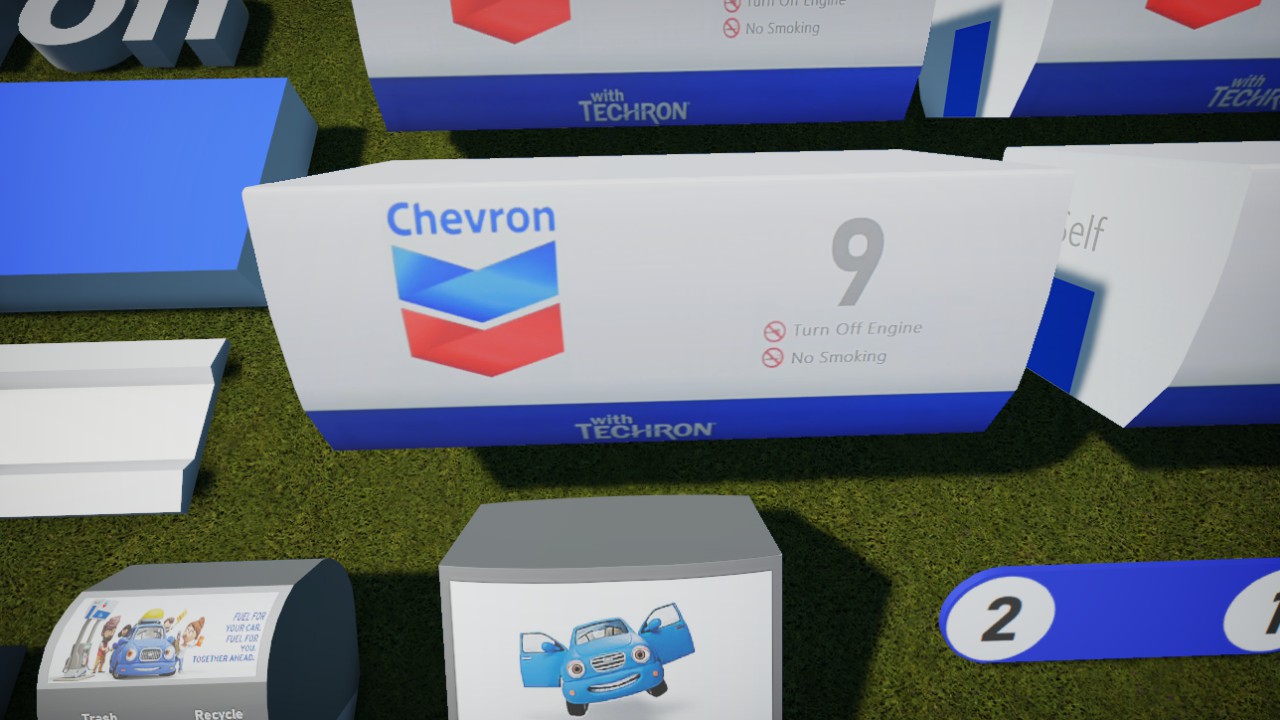 Chevron Gaspump Top (9+10)
