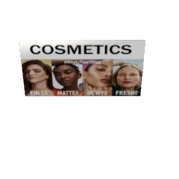Cosmetics Sign preview