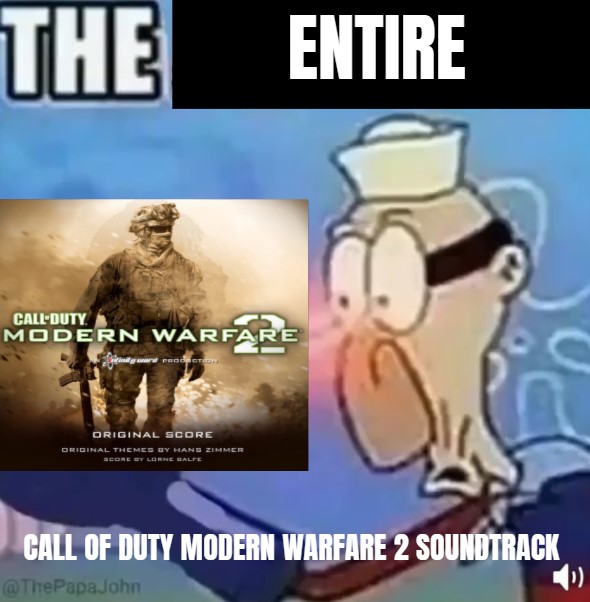 The Entire Call of Duty: Modern Warfare 2 Soundtrack