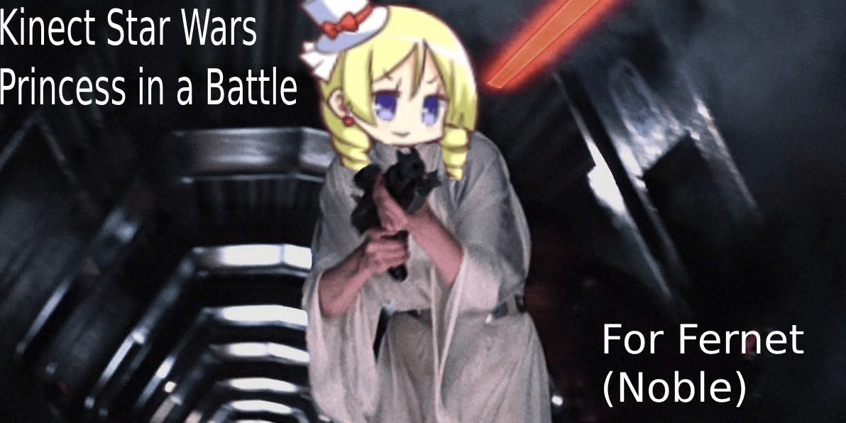 Kinect Star Wars - (Noble) Princess in a Battle for Fernet Noble (Music Replacer)