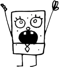 NPCs are Doodlebob