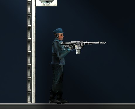 Heavy Bastard (Revolver MG) – Barotrauma Mod