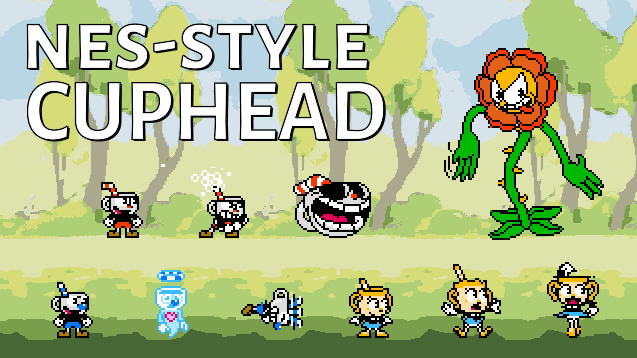 NES-Style Cuphead