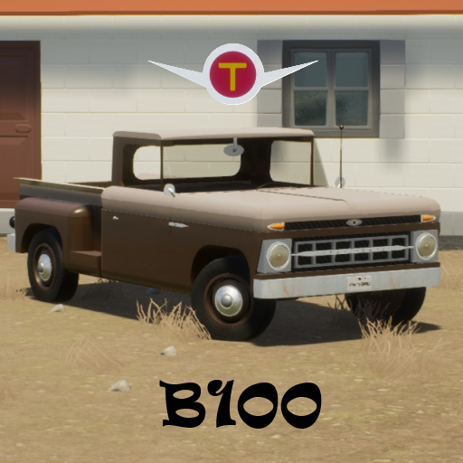 Troubadour b100 pickup 1962 step side 2 tone