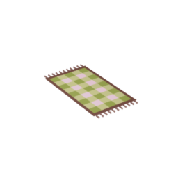 Gingham Rug