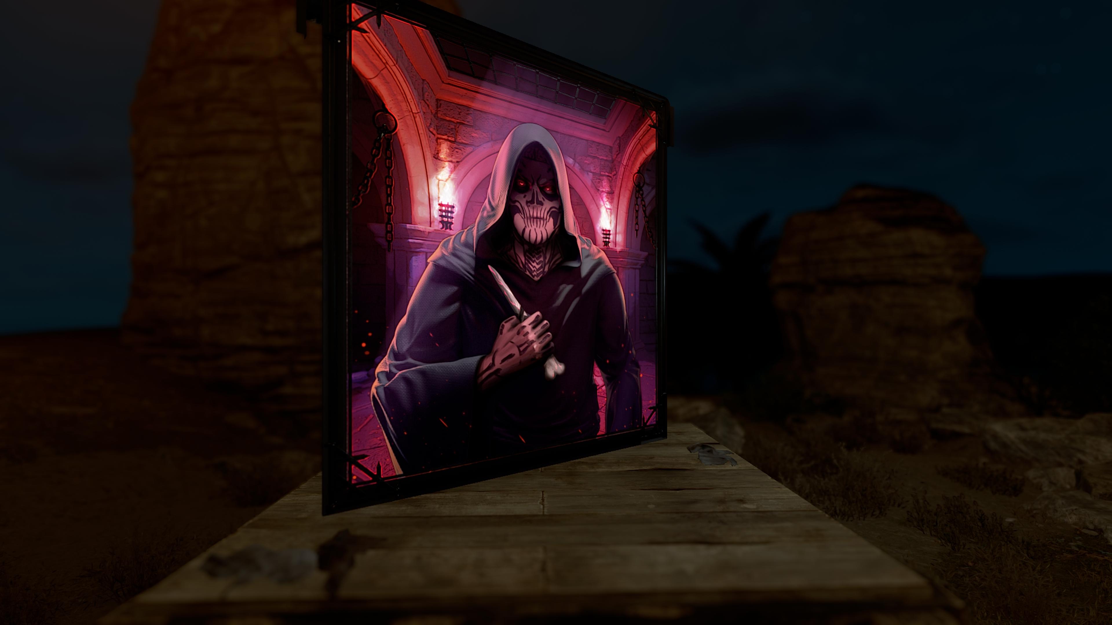 Bone Cultists Garage Door thumbnail 10
