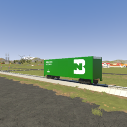 Burlington Northern Hi-Cube Boxcar