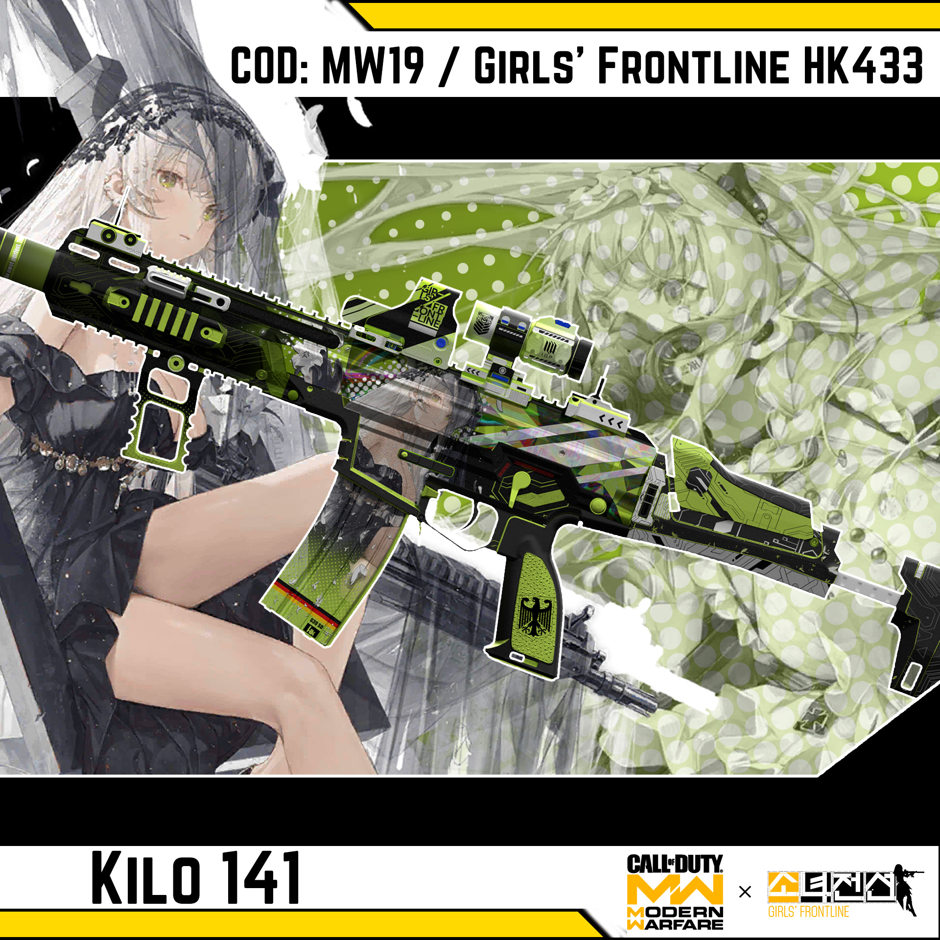 【MW Base】Modern Warfare 2019 - kilo141 - Girls' Frontline HK433