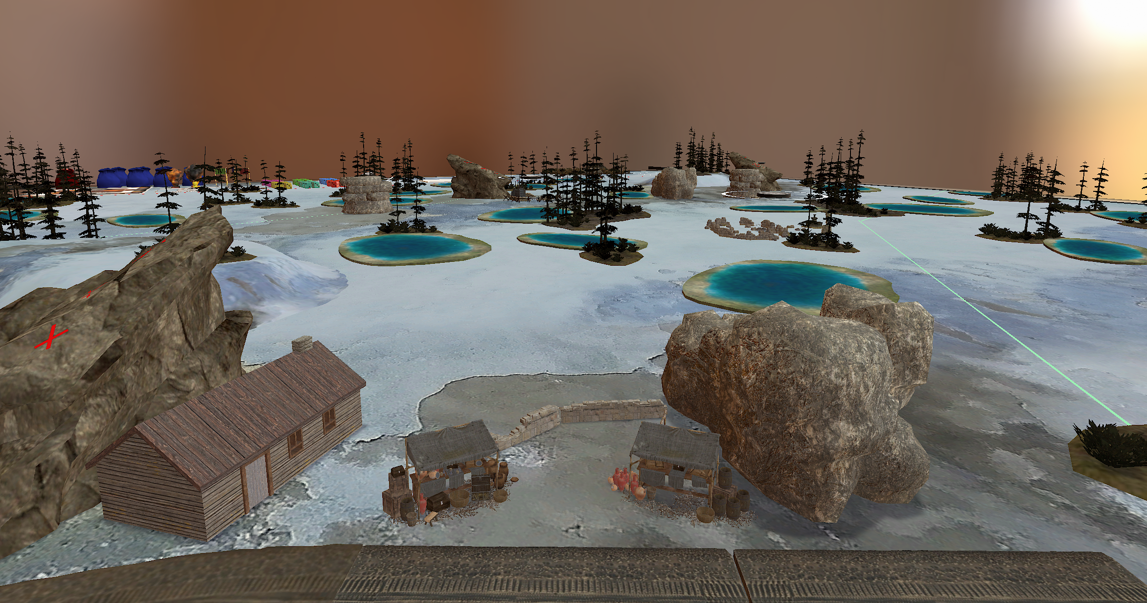 Flame of War Mission Table - Spring Swamp