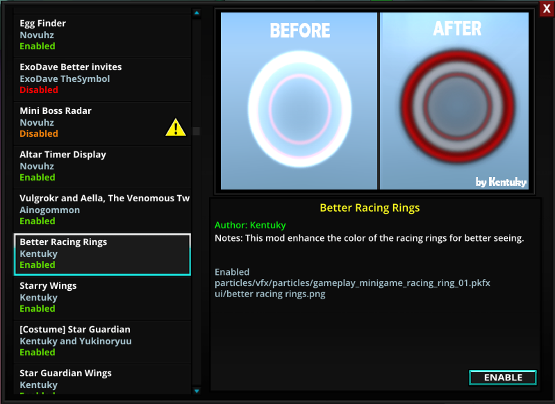 Dark UI (Mod Manager)
