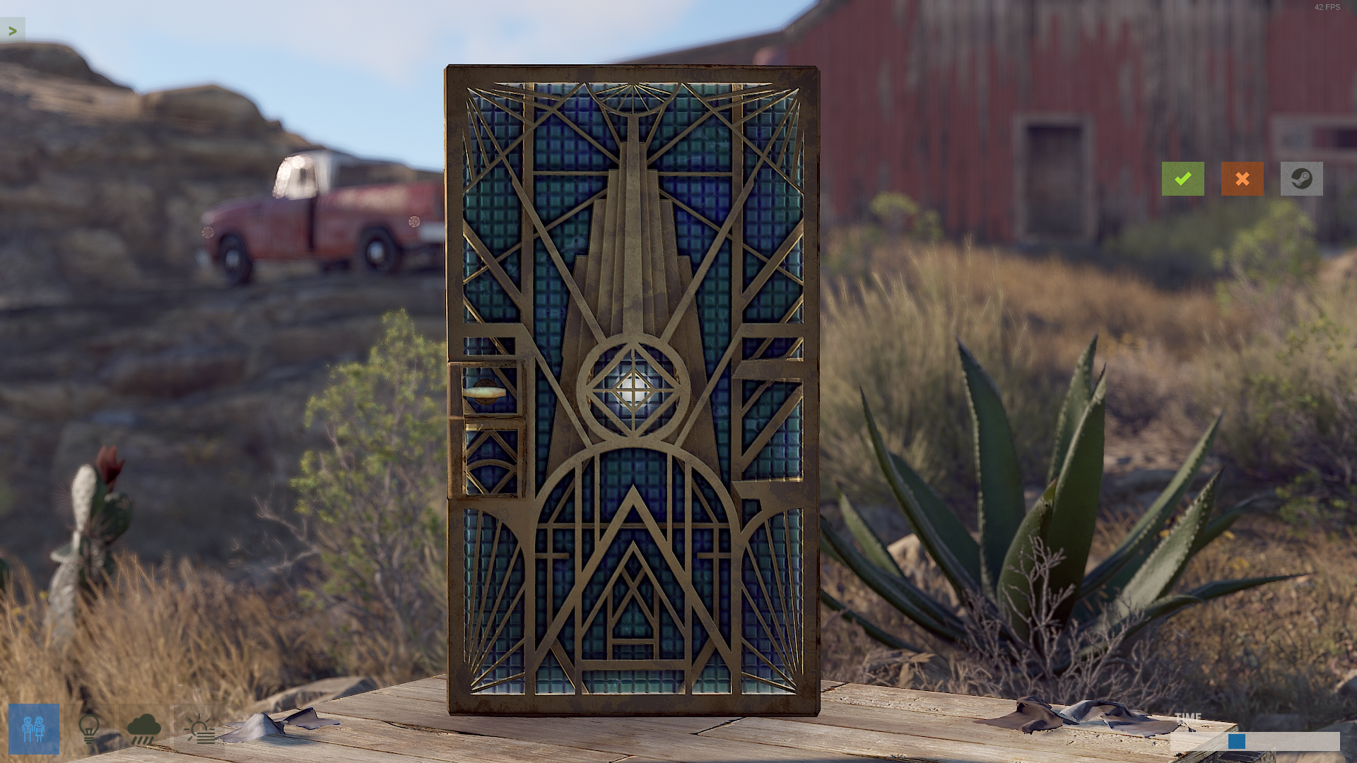 Art Deco Door