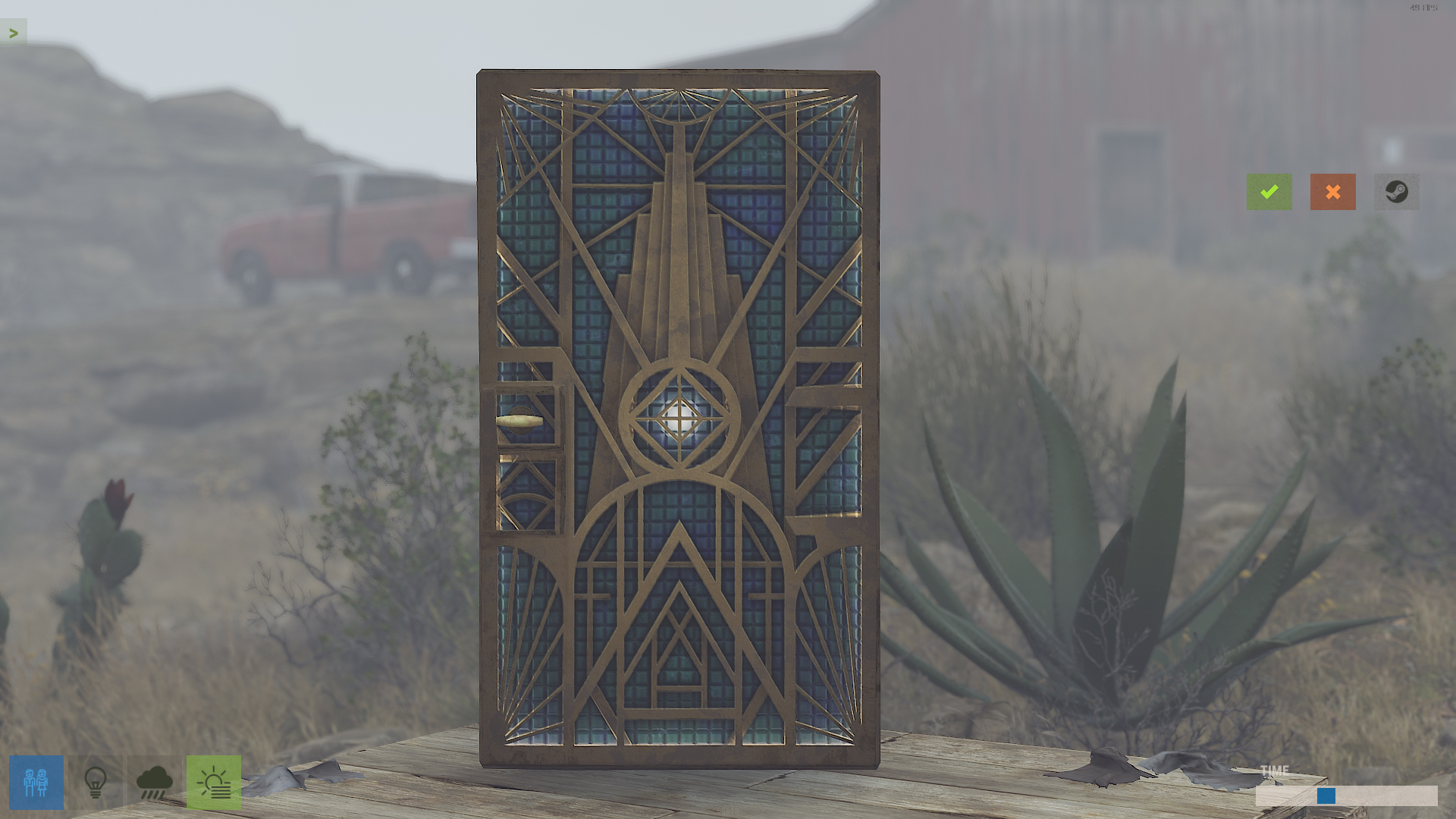Art Deco Door