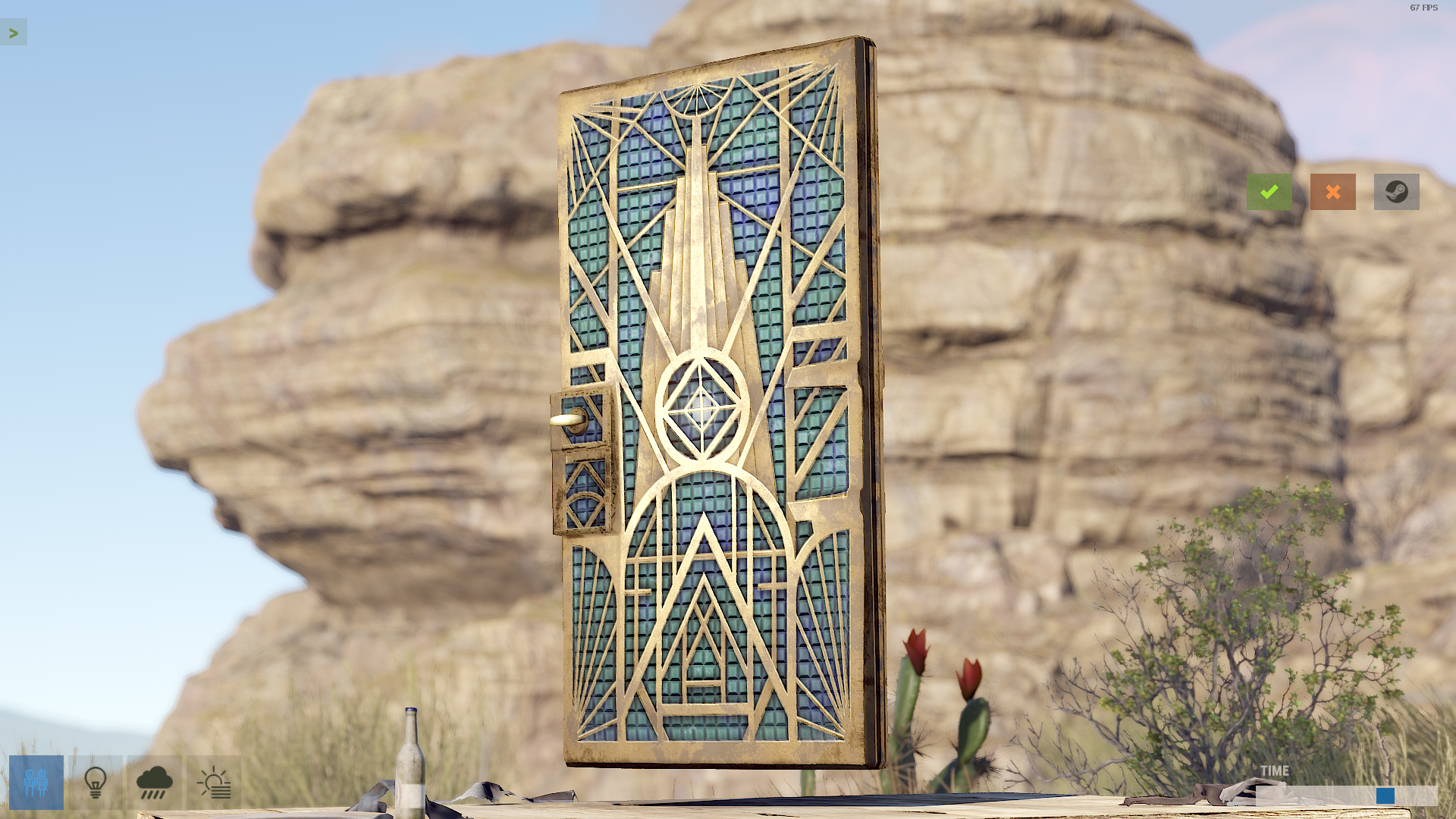 Art Deco Door