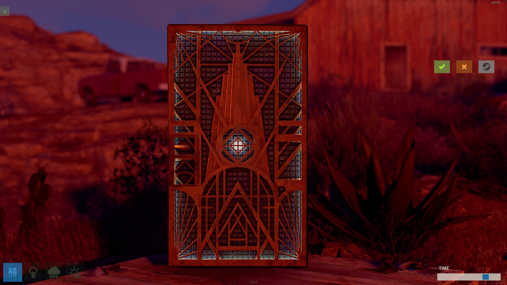 Art Deco Door