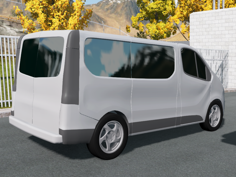 10s Vivano Van/MPV (UE4.27)