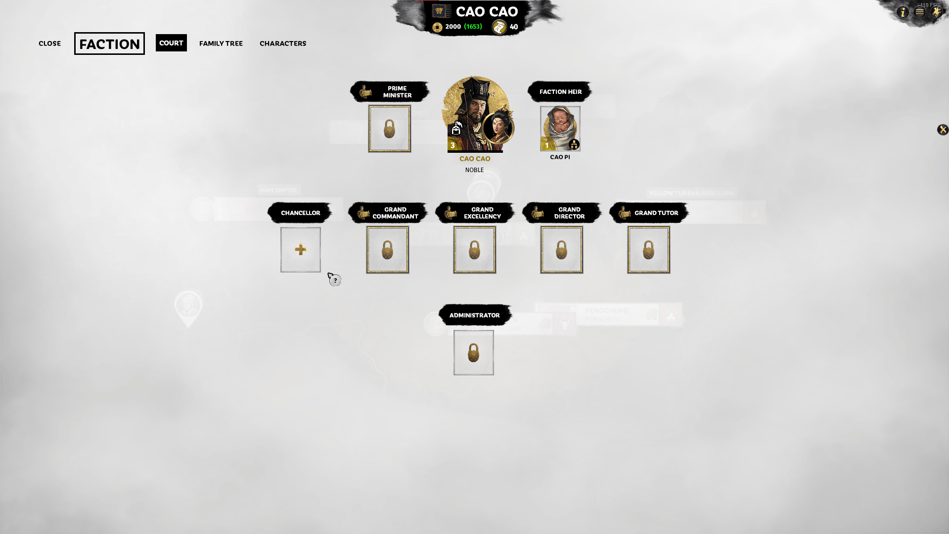 Hide Generals and Candidate Button