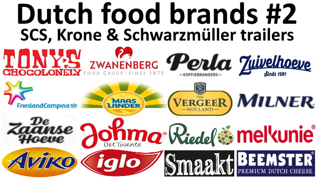 Dutch food brands #2 skins for trailers