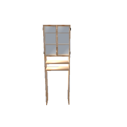 over the toilet shelf