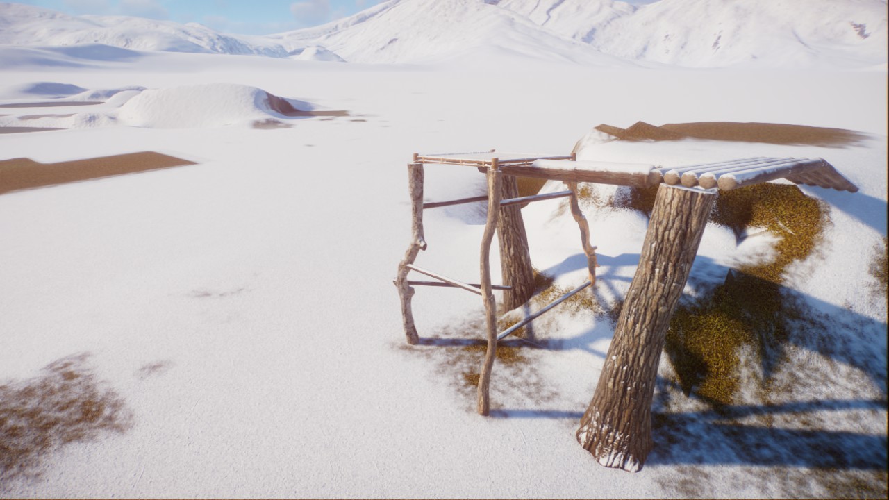 Natural Wood Climbing Frame