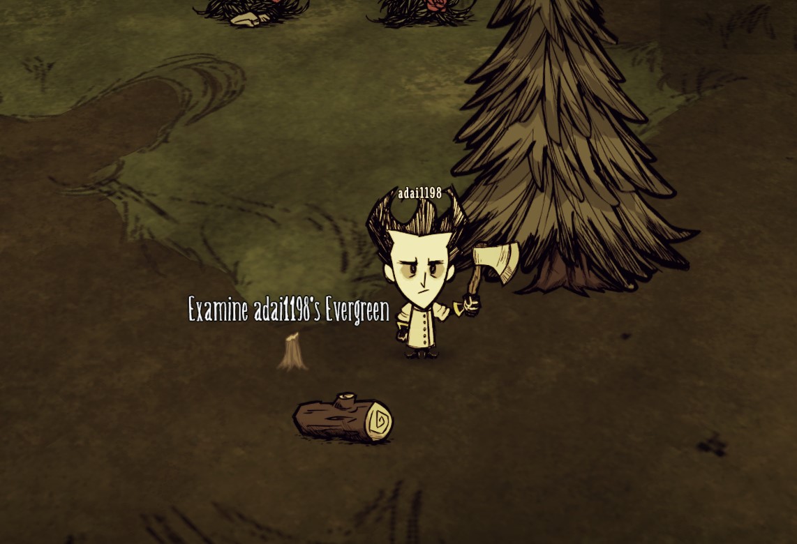 Named Tree Stump – Don't Starve Together Mod