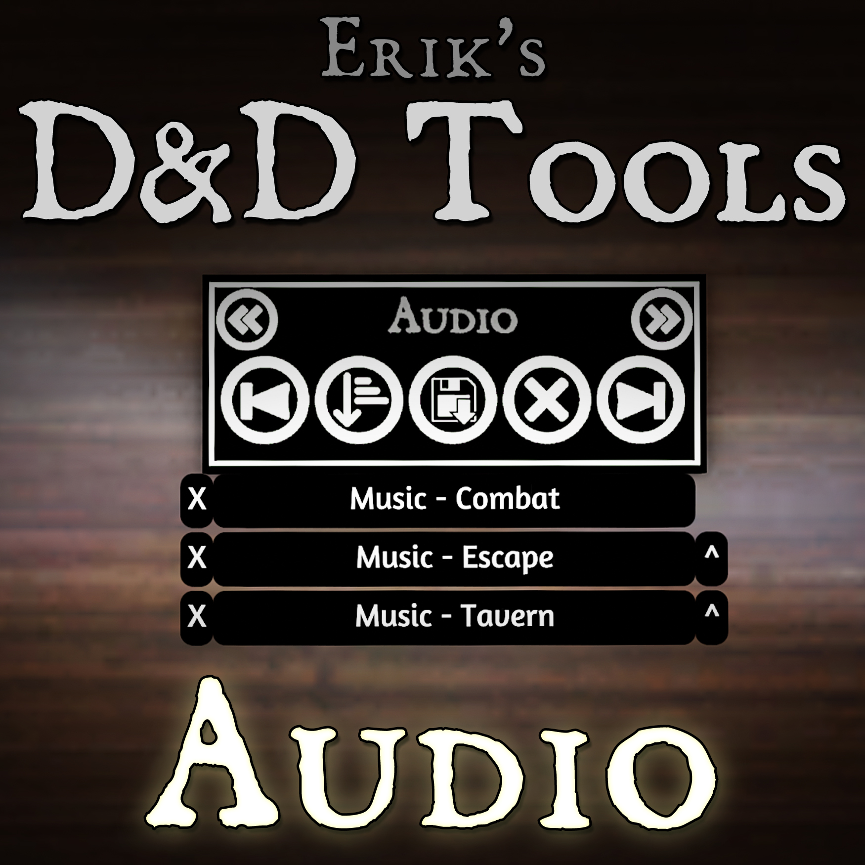 Erik's D&D Tools - Audio