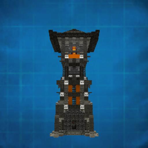 Oriental style tower