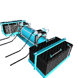 BAV_Hydro_Single_Pump_Blue_Gloss
