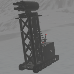 P.S.I.M (Pratt Space Industries Military) Turret Car