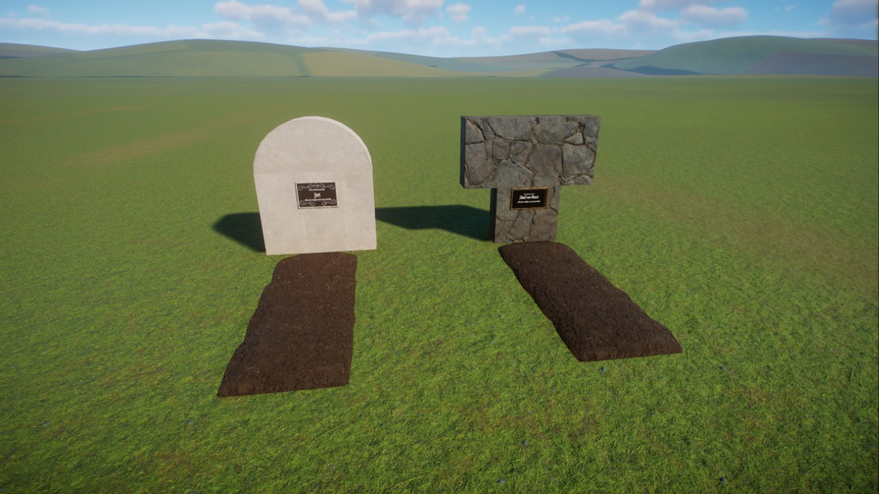 Marble and Stone Gravestones
