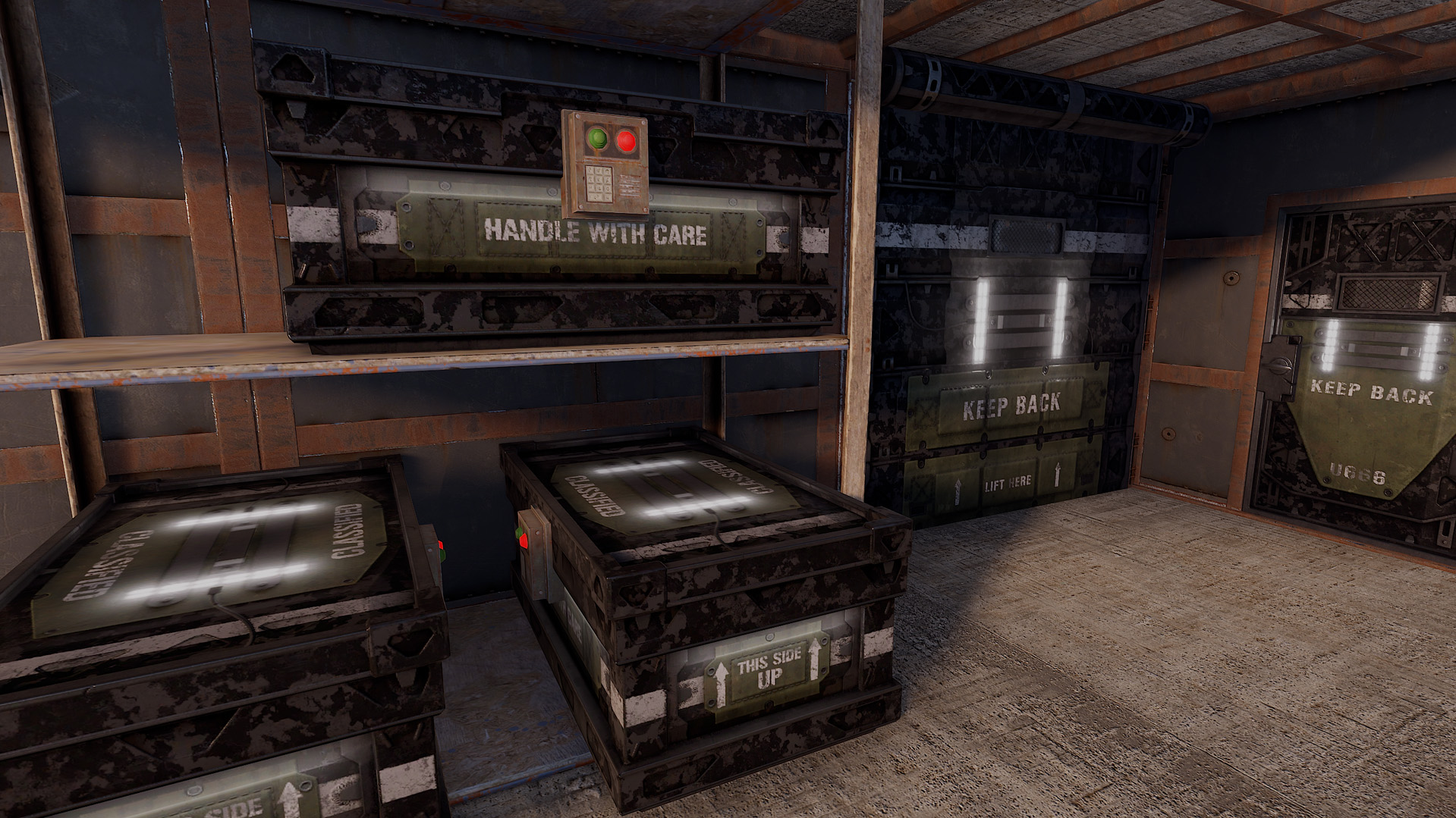 Reinforced Large Wood Box