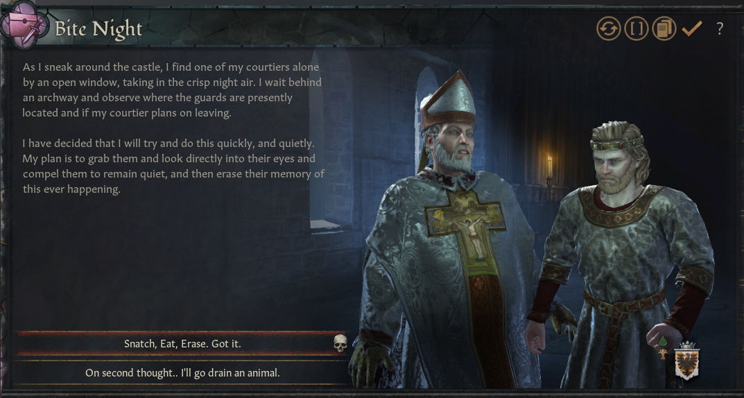 Supernatural mod screenshot — traits and characters