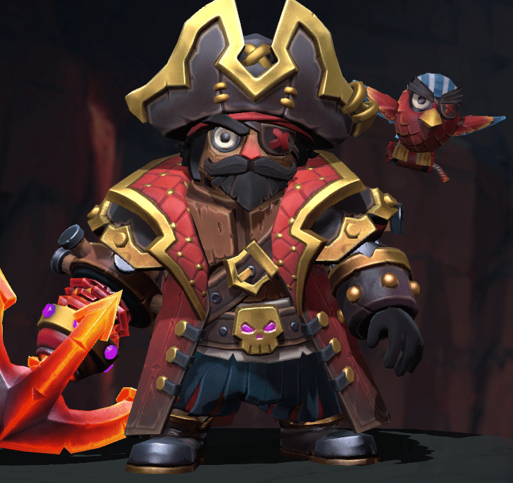 Pirates chess pawn