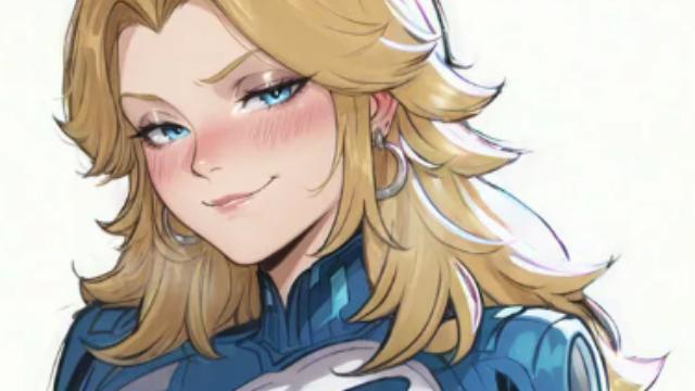 R-18 Sue Storm (Marvel Rivals) animated Glow Adrenaline