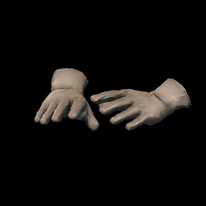 Leather gloves - pair