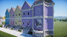 Cottage Core Row Houses