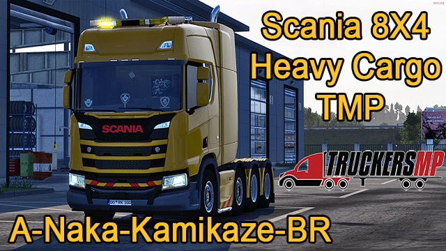 Scania NTG 8x4 Heavy Cargo TMP (A-Naka)