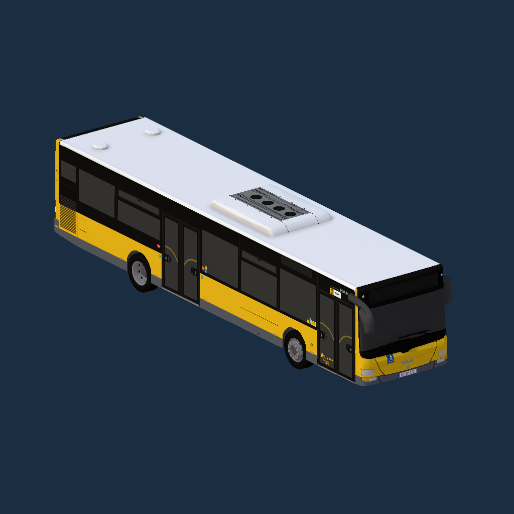 Dr. Herrmann (BVG Sub) MAN A21 Grundlack