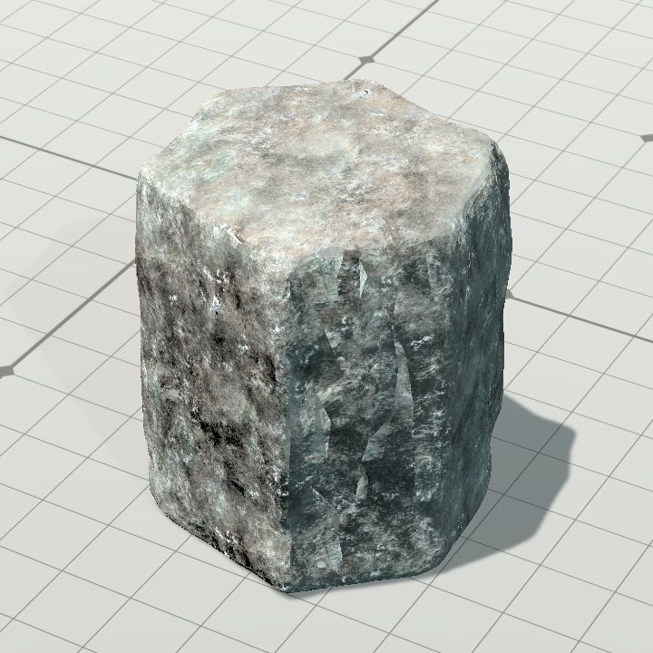Boulder rocks B - block 1