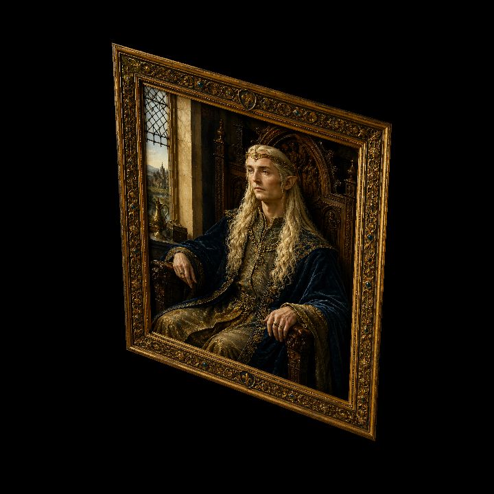 Painting, Elven Lord {2D}