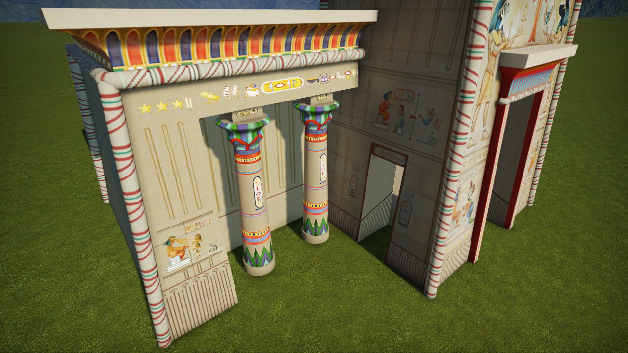 temple oziris pilier 1