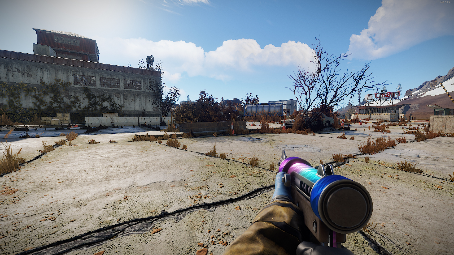 Shimmering Custom SMG