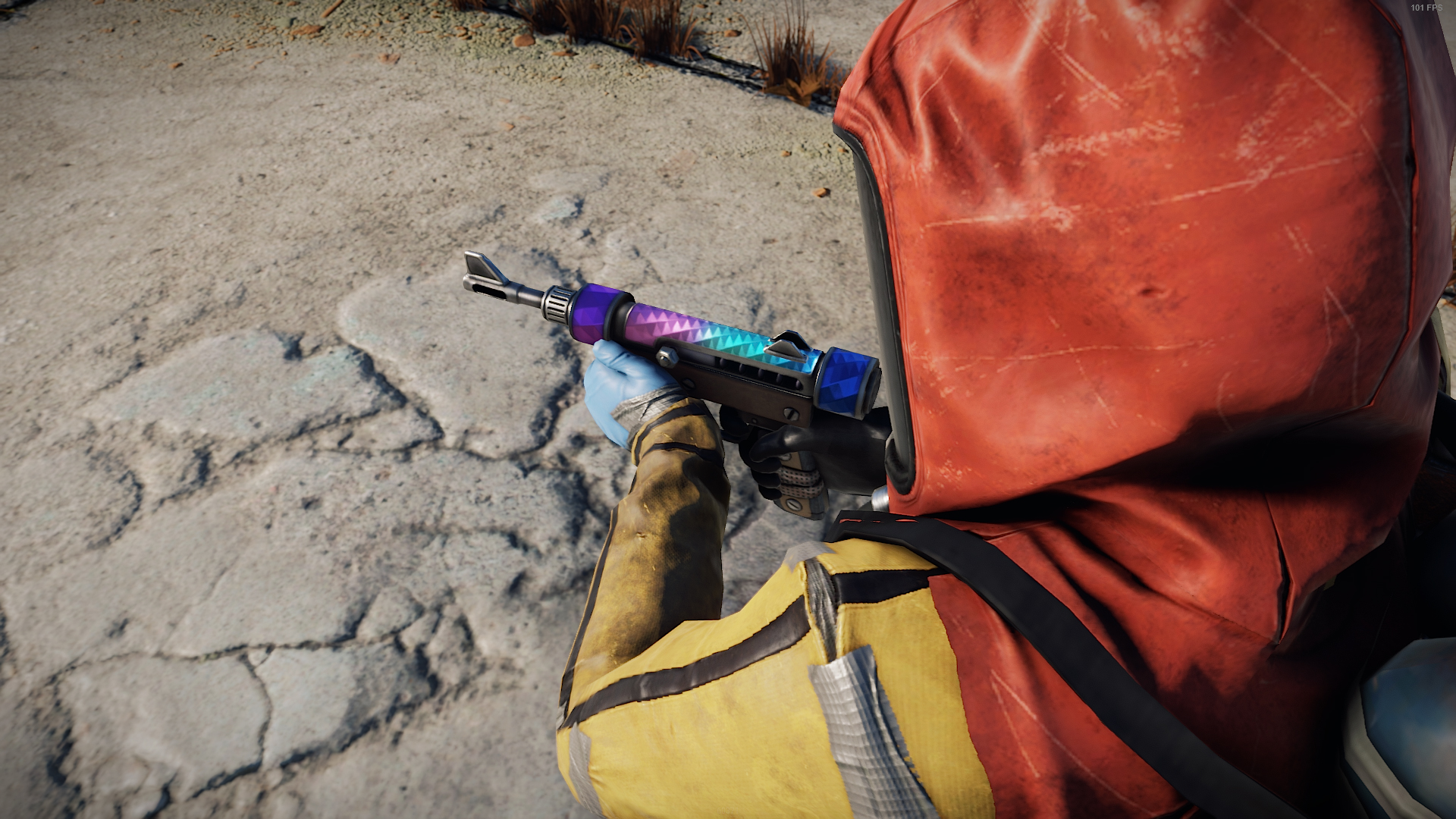 Shimmering Custom SMG