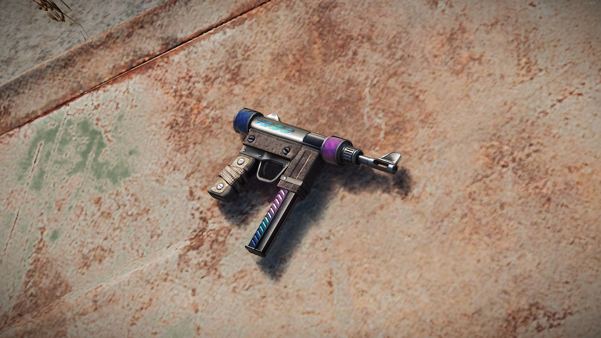 Shimmering Custom SMG
